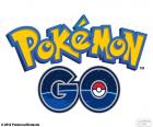 Логотип Pokémon GO, Игры дополненной реальности для смартфонов. Игра позволяет пользователю для поиска, захвата, сражаться и торговли с покемон скрытые в реальном мире